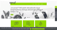 Desktop Screenshot of epruf.pl